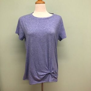 CloudVeil | Women's Twist T-Shirt | Purple